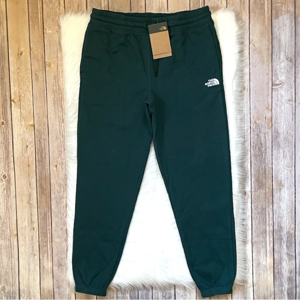 The North Face Women’s Half Dome Ponderosa Green Sweatpants - Picture 2 of 7